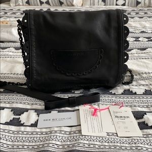 See By Chloe Poya Scalloped Crossbody Bag Purse